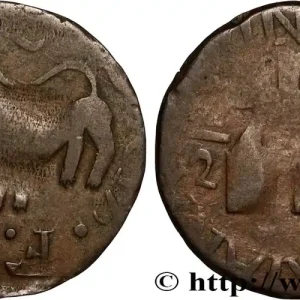 VENEZUELA - PROVINCE DE GUYANE 1/2 Réal Ferdinand VII 1817 fwo_887125 Monde Authentique