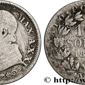 Jusqu’à Épuisement Des Stocks VATICAN ET ÉTATS PONTIFICAUX 10 Soldi Pie IX an XXI 1866 Rome fwo_887528 Monde