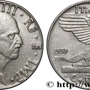 ITALIE 50 Centesimi Victor Emmanuel III an XVIII 1939 Rome fwo_887546 Monde Populaire