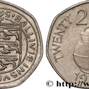 Tendance GUERNESEY 20 Pence 1983 fwo_887571 Monde