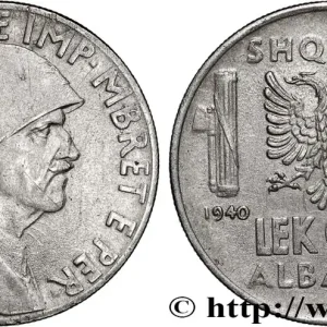 Remise ALBANIE 0,20 Lek Victor-Emmanuel III 1940 Rome fwo_887773 Monde
