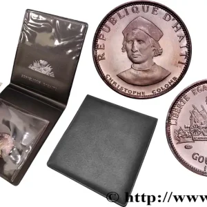 Bon Marché HAÏTI 25 Gourdes Proof Christophe Colomb 1973 fwo_870165 Monde