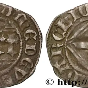 SAVOIE - DUCHÉ DE SAVOIE - AMÉDÉE VIII (DUC) Quart de gros, 2e type n.d. Turin fwo_877967 Monde Pas Cher