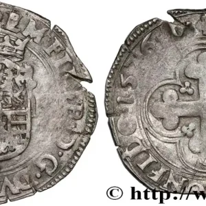 Commander Maintenant SAVOIE - DUCHÉ DE SAVOIE - EMMANUEL-PHILIBERT DIT "TÊTE DE FER" Blanc de 4 sols, 1er type (bianco, o da 4 soldi di I tipo) 1576 Turin fwo_877969 Monde
