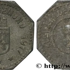 Nouvel Arrivage ALLEMAGNE - Notgeld 5 Pfennig Saargemünd (Lothringen) 1917 fwo_878324 Monde