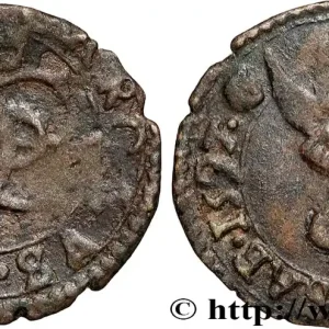 SAVOIE - DUCHÉ DE SAVOIE - CHARLES-EMMANUEL Ier Demi-sol (mezzo soldo) 1597 Chambéry fwo_879355 Monde Paiement Sécurisé