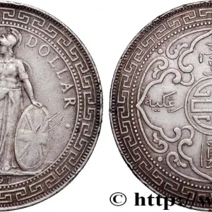 GRANDE BRETAGNE - VICTORIA Trade dollar 1897 Bombay fwo_882942 Monde Paiement Sécurisé