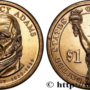 Offre Du Jour ÉTATS-UNIS D'AMÉRIQUE 1 Dollar Présidentiel John Quincy Adams 2008 Philadelphie fwo_819241 Monde