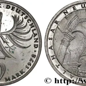 ALLEMAGNE 5 Mark Proof l’architecte baroque Balthazar Neumann 1978 Stuttgart fwo_822987 Monde Satisfait Ou Remboursé