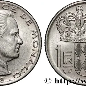Populaire MONACO 1 Franc Rainier III 1978 Paris fwo_833139 Monde