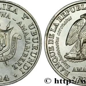 BURUNDI 5 Francs Tantale ibis 2014 fwo_849998 Monde Édition Limitée