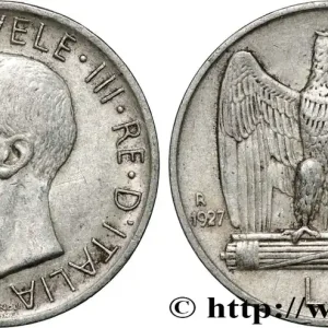 ITALIE 5 Lire Victor Emmanuel III 1927 Rome fwo_853181 Monde Soldes