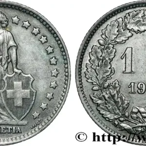 Livraison Mondiale SUISSE 1 Franc Helvetia 1945 Berne fwo_868533 Monde