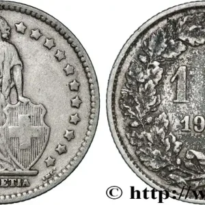 SUISSE 1 Franc Helvetia 1920 Berne fwo_868537 Monde Offre Spéciale