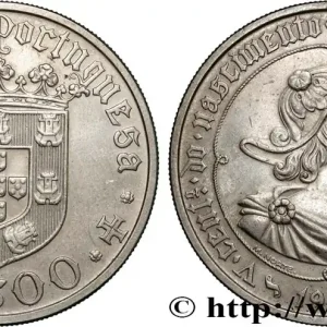 PORTUGAL 50 Escudos 500e anniversaire de la naissance de Pedro Alvares Cabral 1968 fwo_869026 Monde Original