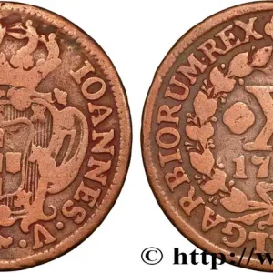 Prix Cassé PORTUGAL 10 Réis frappe au nom de Jean V (Joao) 1743 Lisbonne fwo_869044 Monde