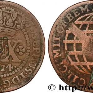 BRÉSIL - JOSEPH Ier 20 Réis 1774 Lisbonne fwo_869065 Monde Original