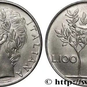 Quantité Limitée ITALIE 100 Lire 1955 Rome fwo_873979 Monde