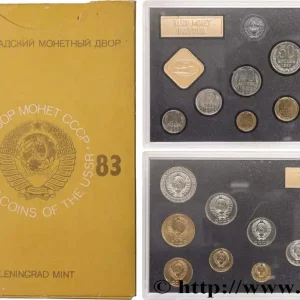 RUSSIE - URSS Série 9 Monnaies 1983 Léningrad fwo_875893 Monde Pas Cher