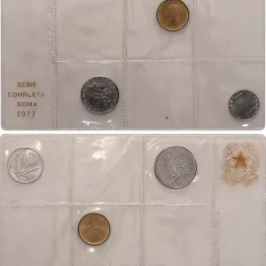ITALIE Série de 5 Monnaies 1977 Rome - R fwo_875913 Monde Populaire