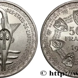 Bon Plan ÉTATS DE L'AFRIQUE DE L'OUEST (BCEAO) 500 Francs BCEAO 1972 Paris fwo_881668 Monde