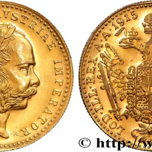 Tendance OR, PALLADIUM ET PLATINE INVESTISSEMENT 1 Ducat refrappe moderne François-Joseph Ier 1915 fwo_881749 Monde