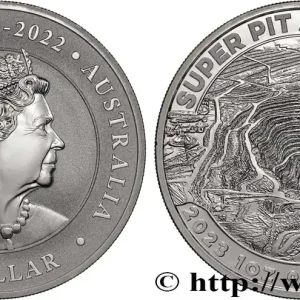 ARGENT D'INVESTISSEMENT 1 Oz - 1 Dollar Proof Super Pit 2023 fwo_883173 Monde Produit De Marque