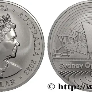 Prix Cassé ARGENT D'INVESTISSEMENT 1 Oz - 1 Dollar Proof Opéra de Sydney 2023 fwo_883195 Monde