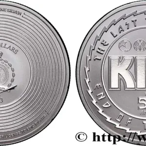 Meilleur Prix ARGENT D'INVESTISSEMENT 1 Oz - 2 Dollars KISS 2023 fwo_884066 Monde
