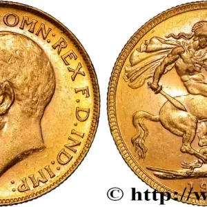 Offre Du Jour OR, PALLADIUM ET PLATINE INVESTISSEMENT 1 Souverain Georges V 1917 Perth fwo_884615 Monde