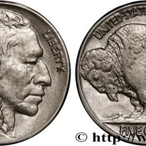 ÉTATS-UNIS D'AMÉRIQUE 5 Cents Tête d’indien ou Buffalo 1937 Denver fwo_888999 Monde Livraison Mondiale