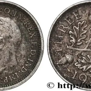 Produit De Marque ROYAUME-UNI 3 Pence Georges VI 1935 fwo_889025 Monde