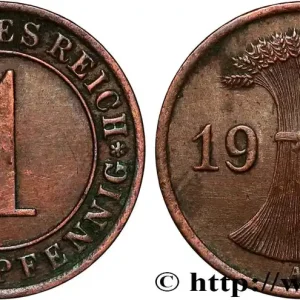 Édition Limitée ALLEMAGNE 1 Reichspfennig 1931 Berlin fwo_889035 Monde
