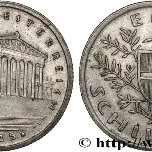 AUTRICHE 1 Schilling parlement de Vienne 1925 fwo_889062 Monde Acheter Direct