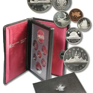 Marque CANADA Série Proof 7 monnaies 1984 fwo_671887 Monde