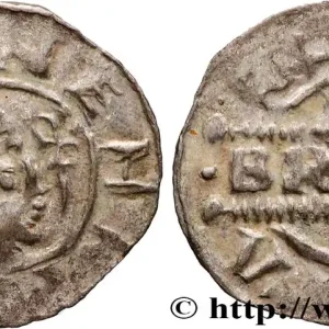 Livraison Mondiale PAYS-BAS - FRISE - BRUNO III VAN BRUNSWIJK Denier n.d. Dokkum fwo_886903 Monde