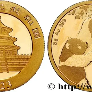 OR, PALLADIUM ET PLATINE INVESTISSEMENT 100 Yuan Proof Panda 2023 fwo_886985 Monde Offre Du Jour