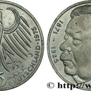 Acheter En Ligne ALLEMAGNE 5 Mark Friedrich Ebert 1975 Hambourg fwo_823312 Monde