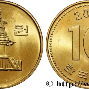 CORÉE DU SUD 10 Won pagode Dabotap de Gyeongju 2006 fwo_848405 Monde Commande En Gros