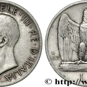 Meilleure Vente ITALIE 5 Lire Victor Emmanuel III 1927 Rome fwo_853188 Monde