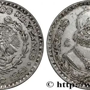 Commander Vite MEXIQUE 1 Peso Jose Morelos y Pavon 1961 Mexico fwo_860212 Monde