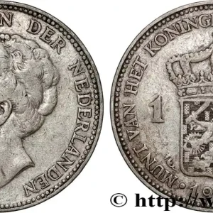 PAYS-BAS 1 Gulden Wilhelmina 1922 Utrecht fwo_862189 Monde Pas Cher