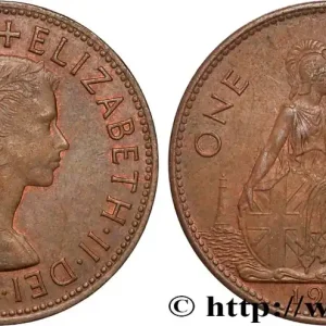 ROYAUME-UNI 1 Penny Elisabeth II 1967 fwo_867907 Monde Offre Exclusive