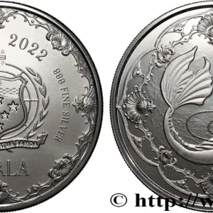 Réduction ARGENT D'INVESTISSEMENT 1 Oz - 2 Tala Sirène Princesse des Mers 2023 fwo_883582 Monde