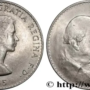 Vente Directe ROYAUME-UNI 1 Crown Winston Churchill 1965 fwo_885957 Monde