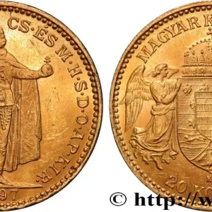 OR, PALLADIUM ET PLATINE INVESTISSEMENT 20 Korona or François-Joseph Ier 1897 Kremnitz fwo_886324 Monde Seulement Aujourd’hui