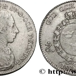 Petit Prix SUÈDE - ROYAUME DE SUÈDE - GUSTAVE IV 1/6 Riksdaler 1809 fwo_886782 Monde