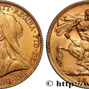 OR, PALLADIUM ET PLATINE INVESTISSEMENT 1 Souverain Victoria “Old Head” 1897 Melbourne - M fwo_887806 Monde Super Prix