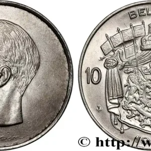 BELGIQUE 10 Francs roi Baudouin légende flamande 1969 Bruxelles fwo_890078 Monde Offre Du Jour