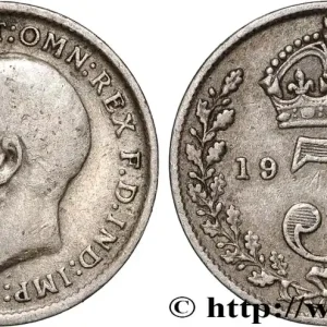 Nouvel Arrivage ROYAUME-UNI 3 Pence Georges V 1912 fwo_890241 Monde